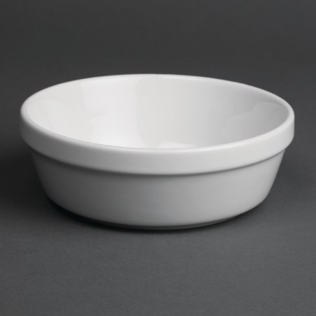 Pladnji za gratin, okrogli, beli, premer 137 mm - komplet 6 - Olympia - Fourniresto Pladnji za gratin, okrogli, beli, premer 137 mm - komplet 6 - Olympia - Fourniresto