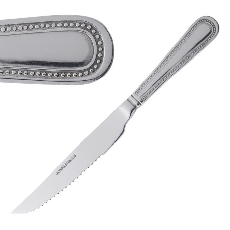 Meat Knife Bead - Set of 12 - Olympia - Fourniresto Meat Knife Bead - Set of 12 - Olympia - Fourniresto