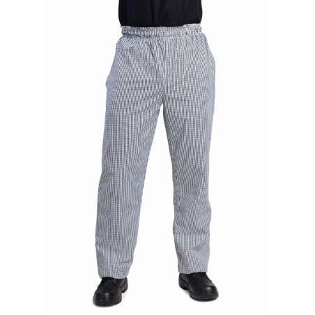Pantalon De Cuisine Mixte Vegas Petits Carreaux Noirs Et Blancs Taille Xs - Whites Chefs Clothing - Fourniresto Pantalon De Cuisine Mixte Vegas Petits Carreaux Noirs Et Blancs Taille Xs - Whites Chefs Clothing - Fourniresto