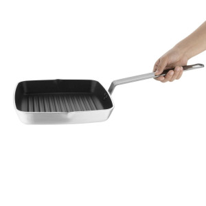 Ponev s protioprijemnim premazom, kvadratna s profiliranim dnom - L 240mm - Vogue