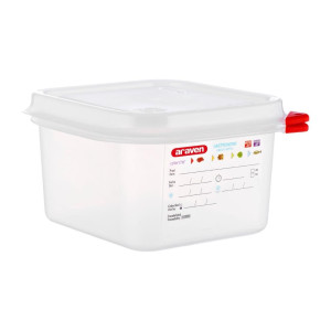 Posoda za živila GN1/6 1,7L - Komplet 4 kosov - Araven - Fourniresto