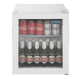 Pozitivna hladilna vitrina za pult, bela serija C - 46L - Polar - Fourniresto