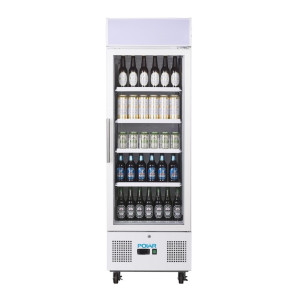 Hladilna vitrina s pozitivno temperaturo, bela, serija G - 218 L - Polar - Fourniresto