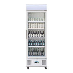 Pozitivna bela hladilna vitrina serije G - 336 L - Polar - Fourniresto