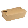 Kartonasta embalaža pravokotne oblike Kraft - 985 ml - Paket 250 kosov - Colpac