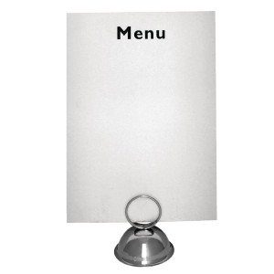 Menijska mapa z inox obročem - Olympia - Fourniresto