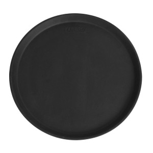 Servirni pladenj iz steklenih vlaken s protizdrsnim premazom Camtread, črne barve, premera 355 mm - Cambro - Fourniresto
