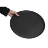 Servirni pladenj iz steklenih vlaken s protizdrsnim premazom Camtread, črne barve, premera 405 mm - Cambro - Fourniresto