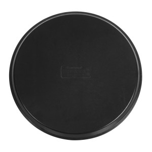 Servirni pladenj iz steklenih vlaken s protizdrsnim premazom Camtread, črne barve, premera 405 mm - Cambro - Fourniresto