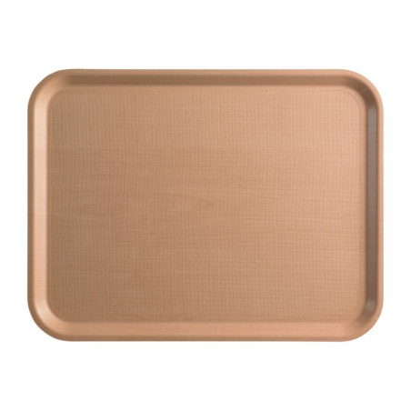 Plateau de Service Rectangulaire Stratifié Mykonos Bouleau 430mm - Cambro - Fourniresto Plateau de Service Rectangulaire Stratifié Mykonos Bouleau 430mm - Cambro - Fourniresto