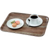 Laminatna plošča z zrnato površino Madeira temnega hrasta 430 mm - Cambro - Fourniresto