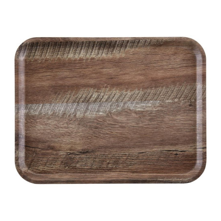 Plateau Stratifié Surface Grainée Madeira Chêne Foncé 460 mm - Cambro - Fourniresto Plateau Stratifié Surface Grainée Madeira Chêne Foncé 460 mm - Cambro - Fourniresto