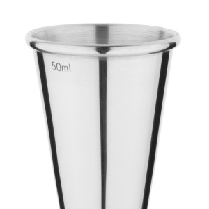 Merilna posoda za konične bare iz nerjavečega jekla 25 in 50 ml - Olympia - Fourniresto