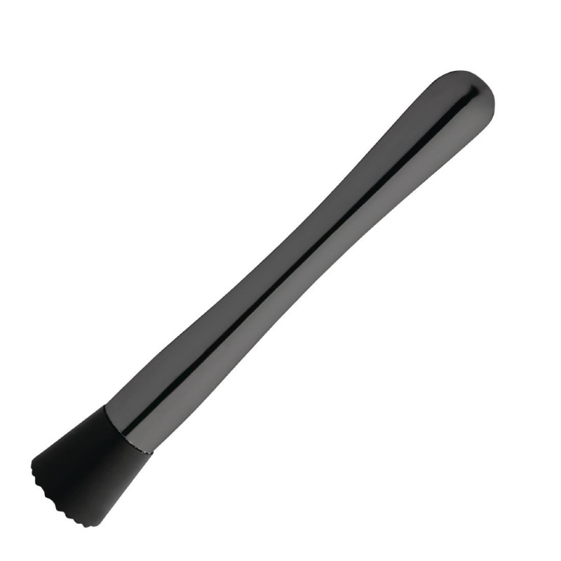 Pilon iz nerjavečega jekla s sivim titanovim silikonskim koncem Ø 34 mm - Olympia - Fourniresto Pilon iz nerjavečega jekla s sivim titanovim silikonskim koncem Ø 34 mm - Olympia - Fourniresto