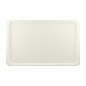 Pladenj za serviranje iz poliestra GN1/1 530x325mm Biser bel - Roltex - Fourniresto