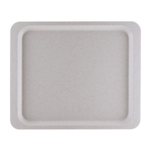 Pladenj za serviranje iz poliestra GN1/2 325x265mm Sivkasto pegast - Roltex - Fourniresto