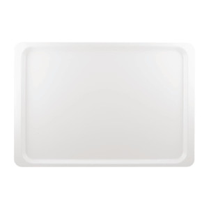 Pladen za strežbo iz poliestra Euronorm 530 x 370mm bel - Roltex - Fourniresto