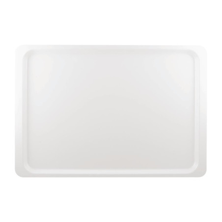 Pladen za strežbo iz poliestra Euronorm 530 x 370mm bel - Roltex - Fourniresto Pladen za strežbo iz poliestra Euronorm 530 x 370mm bel - Roltex - Fourniresto