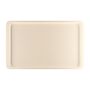 Pladen za serviranje iz poliestra GN1/1 530x325mm bež - Roltex - Fourniresto