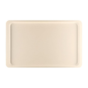 Pladen za serviranje iz poliestra GN1/2 325x265mm bež - Roltex - Fourniresto
