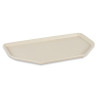 Pladenj za strežbo iz poliestra trapezoidne oblike 500x325mm bež - Roltex - Fourniresto