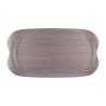 Pladen za serviranje Wave 43x23cm Siva žila - Roltex - Fourniresto