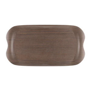 Pladenj za serviranje Wave 43x23cm Palisander žilast - Roltex - Fourniresto