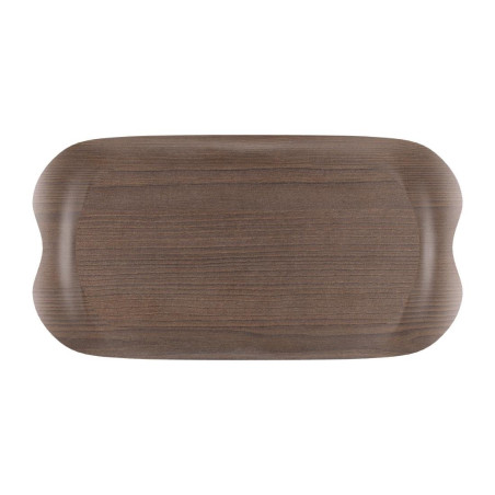 Pladenj za serviranje Wave 43x23cm Palisander žilast - Roltex - Fourniresto