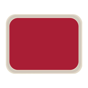 Pladenj za strežbo iz poliestra Standard 470x360mm rdeč - Roltex - Fourniresto