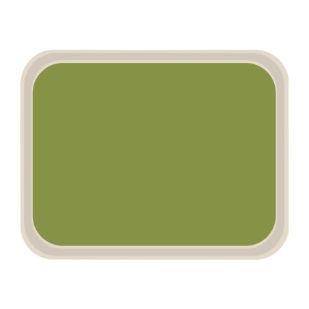 Standard Polyester Service Tray 470x360mm Green - Roltex - Fourniresto Standard Polyester Service Tray 470x360mm Green - Roltex - Fourniresto