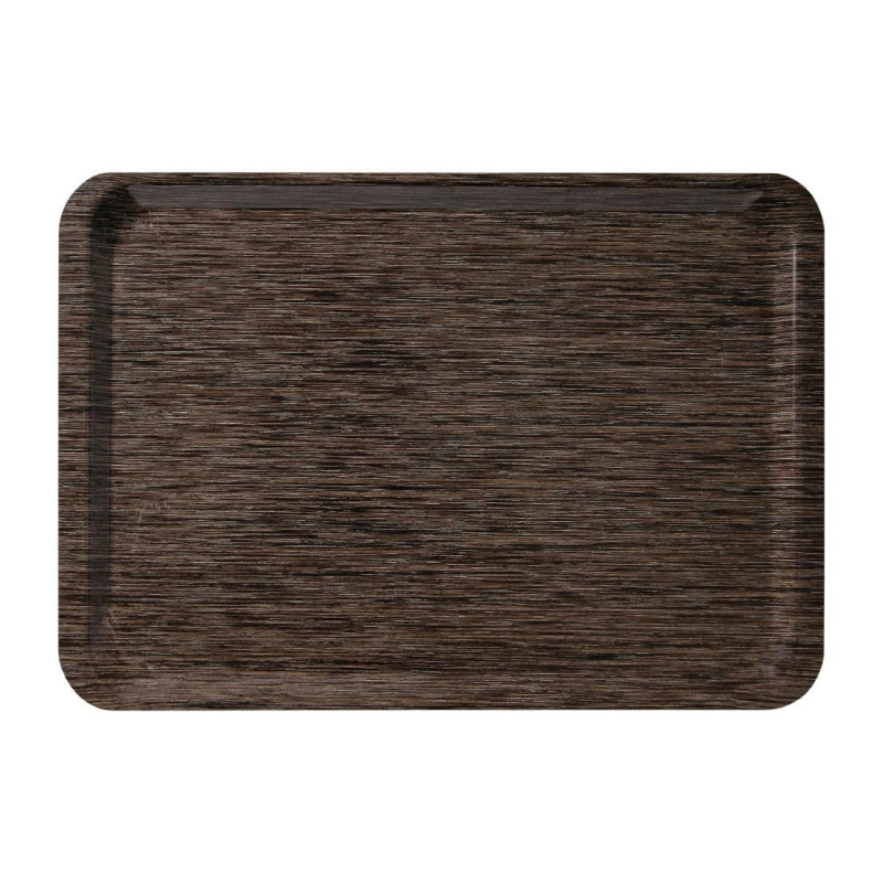 Pladen za serviranje iz melamina Euronorm 530x370mm Wengé - Roltex - Fourniresto