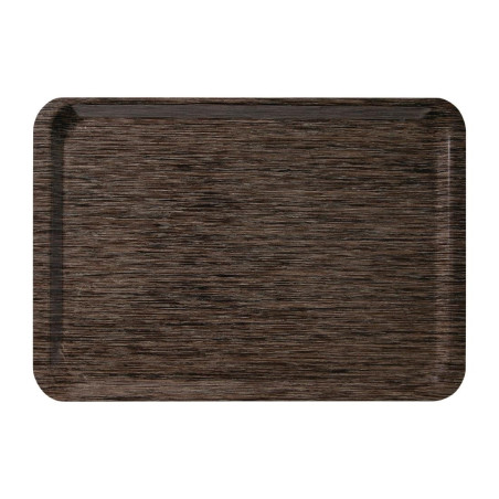 Pladen za serviranje iz melamina Euronorm 530x370mm Wengé - Roltex - Fourniresto Pladen za serviranje iz melamina Euronorm 530x370mm Wengé - Roltex - Fourniresto