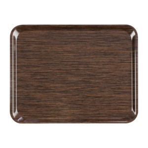 Pladenj za postrežbo iz melamina Self 46x36cm Wengé - Roltex - Fourniresto