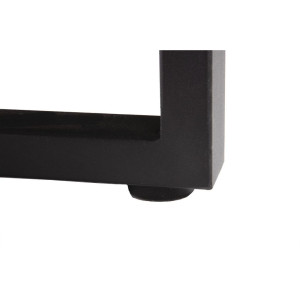 Miza industrijskega stila pravokotne oblike iz jekla in akacije 180 cm - Bolero - Fourniresto