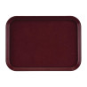 Pravokotni protizdrsni pladenj iz steklenih vlaken EpicTread Bordeaux 350mm - Cambro - Fourniresto