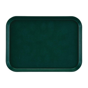 Pravokotni protizdrsni pladenj iz steklenih vlaken EpicTread zelen 415mm - Cambro - Fourniresto