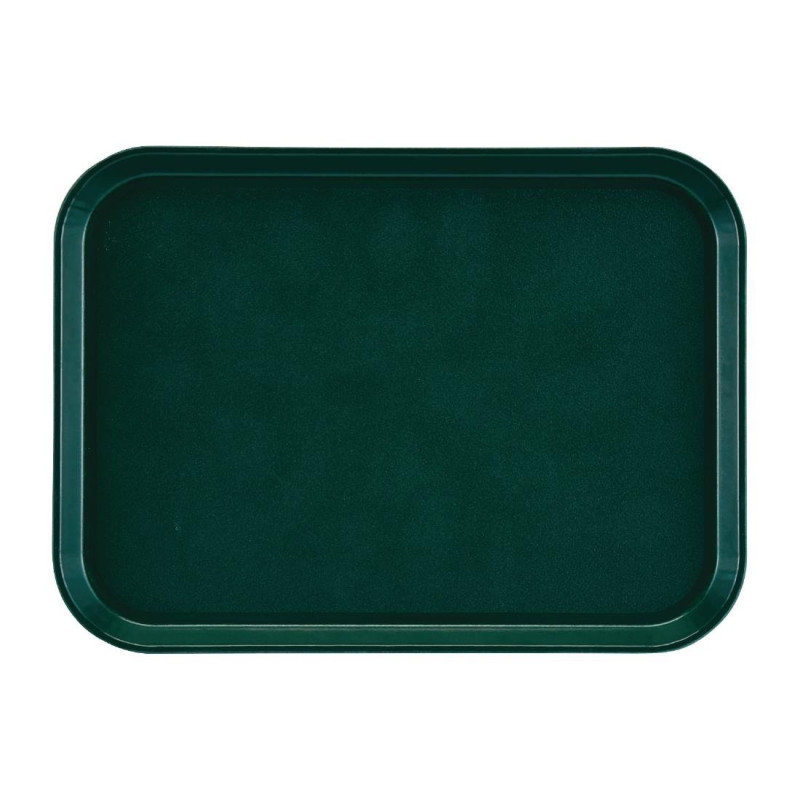 Pravokotni protizdrsni pladenj iz steklenih vlaken EpicTread zelen 415mm - Cambro - Fourniresto