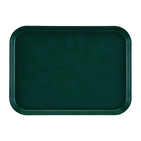 Pravokotni protizdrsni pladenj iz steklenih vlaken EpicTread zelen 415mm - Cambro - Fourniresto