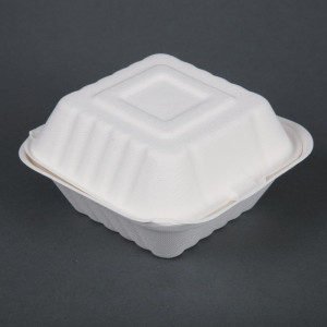 Kompostabilne hamburger škatle - L 149 mm - paket 500 - Fiesta Green
