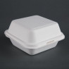 Kompostabilne hamburger škatle - P 153mm - Paket 500 - Fiesta Green