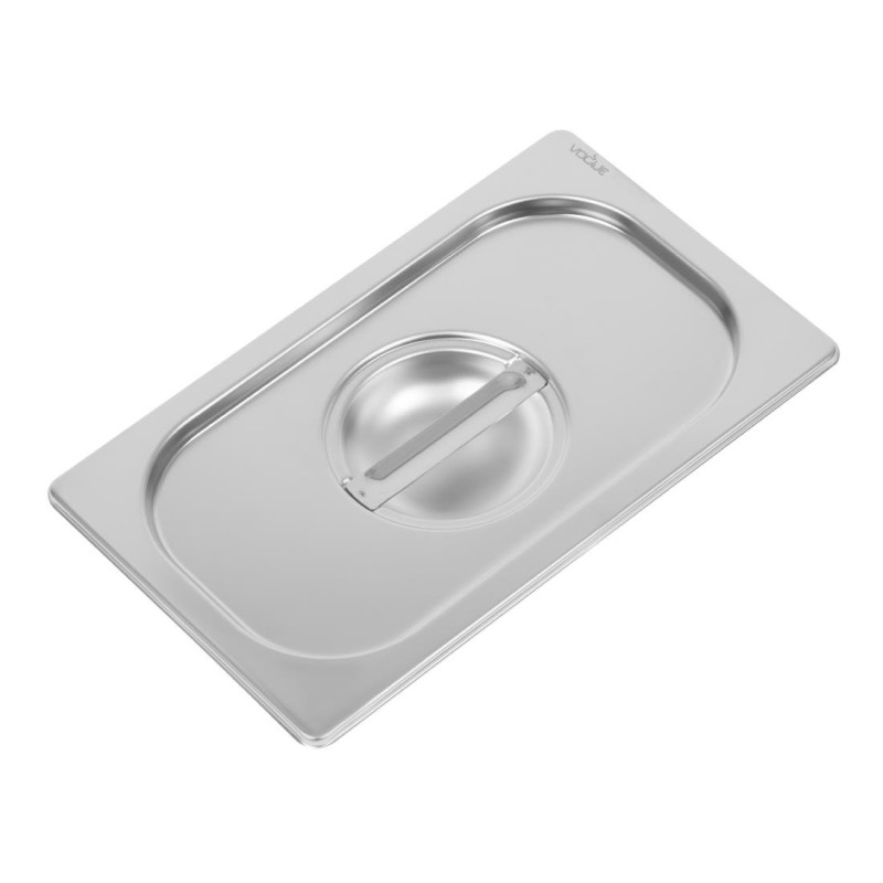 Stainless Steel Lid - GN 1/4 - Vogue - Fourniresto Stainless Steel Lid - GN 1/4 - Vogue - Fourniresto