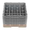 Omarica za kozarce 16 predalov Camrack bež-L 500 x G 500 mm - Cambro