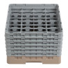 Omarica za kozarce 16 predalov Camrack bež-L 500 x G 500 mm - Cambro