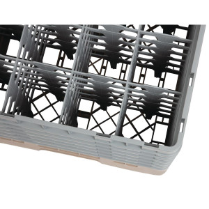 Omarica za kozarce 16 predalov Camrack bež-L 500 x G 500 mm - Cambro