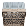 Omarica za kozarce 16 predalov Camrack bež-L 500 x G 500 mm - Cambro