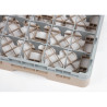 Omarica za kozarce 25 predalov Camrack bež - Š 500 x G 500 mm - Cambro