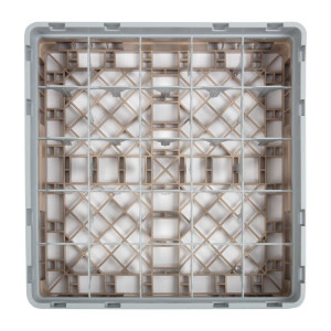 Omarica za kozarce 25 predalov Camrack bež - Š 500 x G 500 mm - Cambro