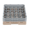Omarica za kozarce 25 predalov Camrack bež višina-L 500 x P 500mm - Cambro