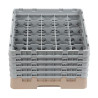 Casier À Verres 25 Compartiments Camrack Beige-500x 500mm - Cambro