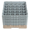 Omarica za kozarce 25 predalov Camrack bež - Š 500 x D 500 mm - Cambro